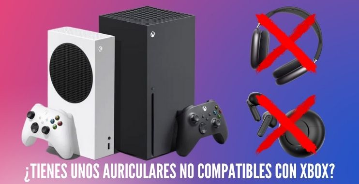 Conectar Auriculares Bluetooth no Compatibles con Xbox Series X y S