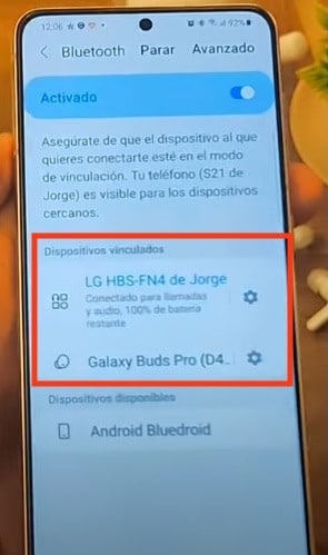 comprobamos que ambos están conectados