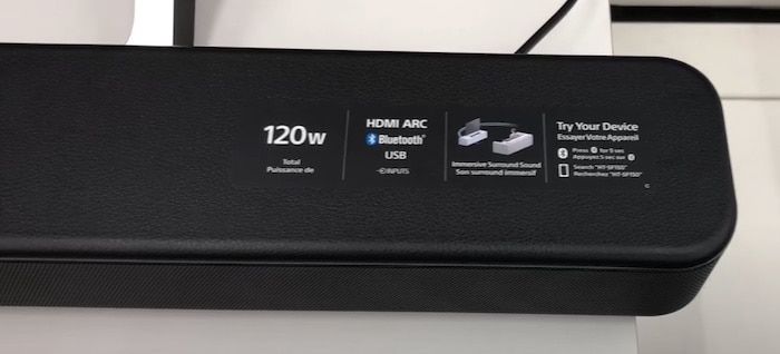 diseño de la sony sf150
